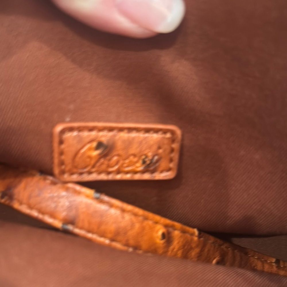 Elegant Orange/Brown Bow Handbag - Picture 11 of 12
